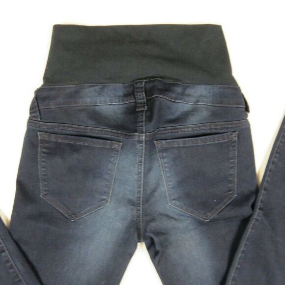 Thyme Maternity Jeans Stretch Cotton Blend Stretch Panel Pull-On Women's SIze XS - Picture 6 of 10